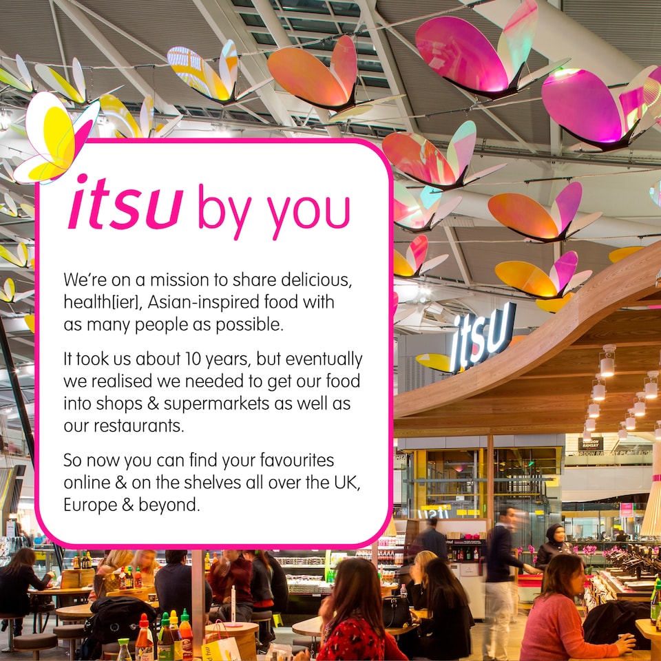 image 1 of itsu spicy chickn instant noodles & broth pot 64g