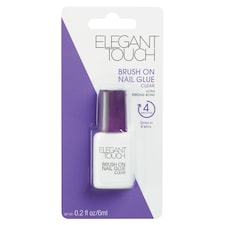 Elegant Touch Brush On Nail Glue 6Ml