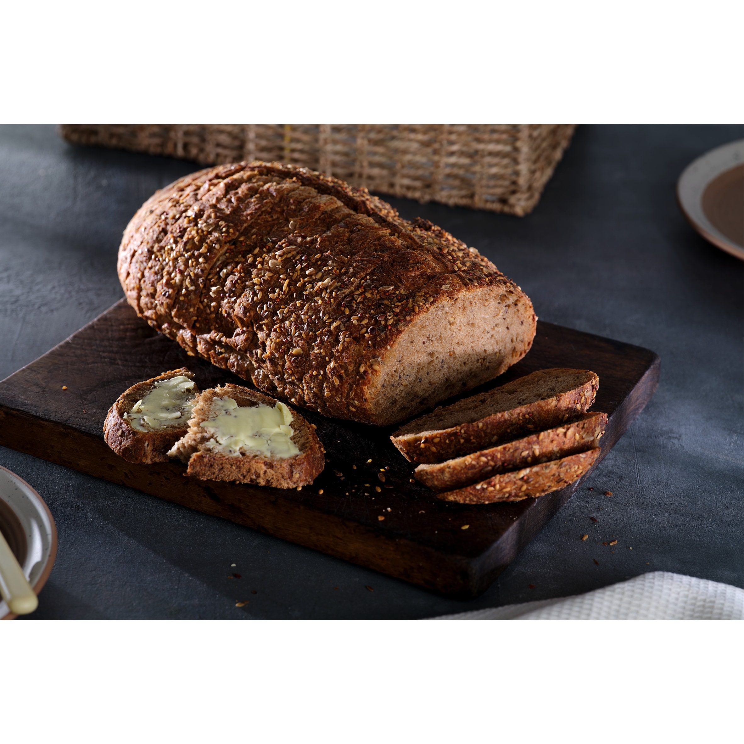 Tesco Finest Seeded Sourdough Sliced Loaf 800 Grams