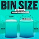 image 3 of Beast Super Strong Drawstring Swing Bin Bags 50 Litre 10 Pack