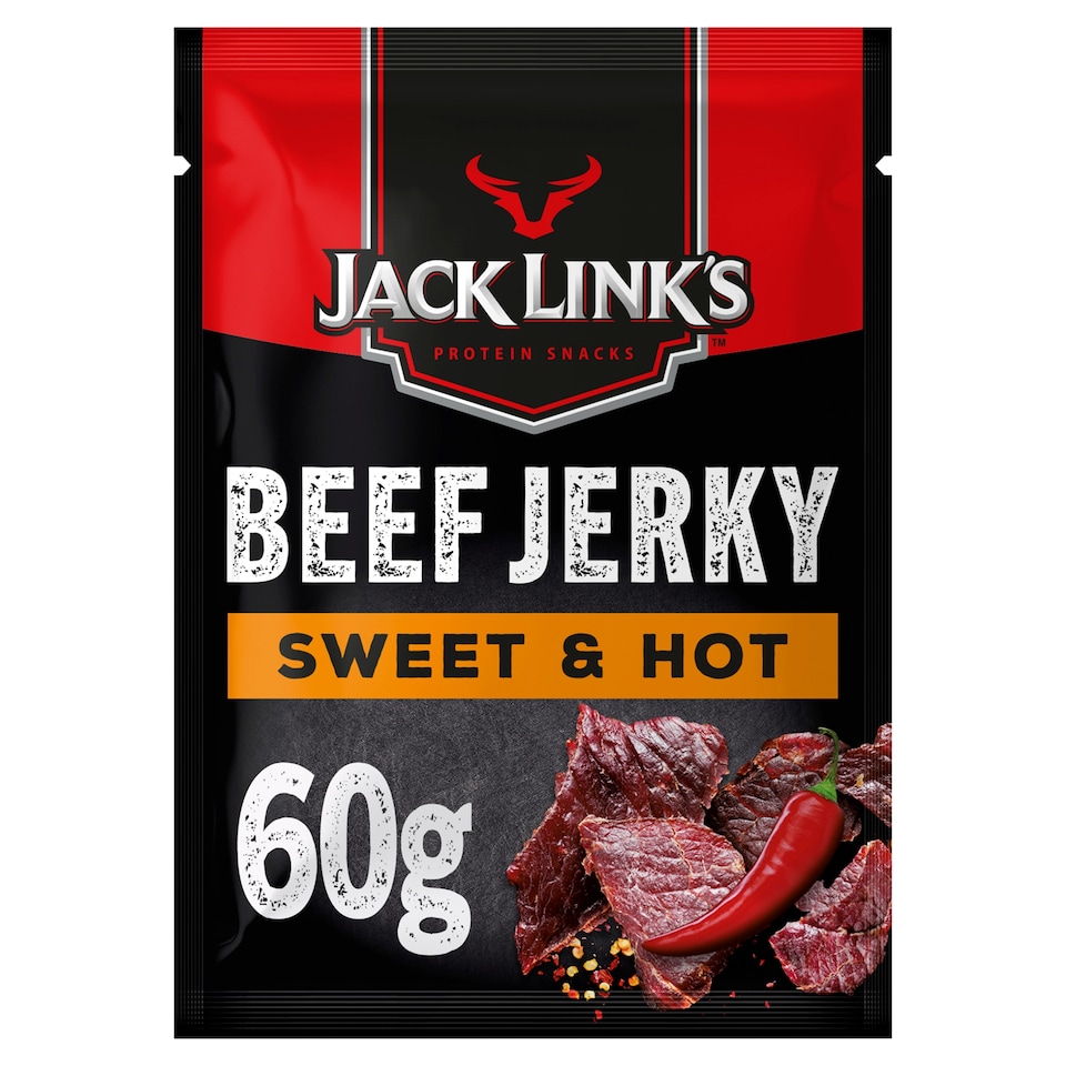 Jack Links Beef Jerky Sweet & Hot 60g