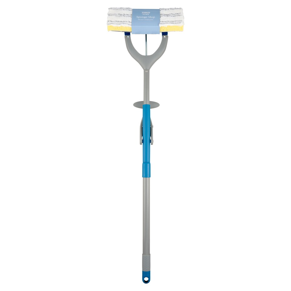 Tesco Home Blue Grey Sponge Mop