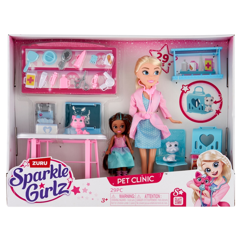 Zuru Sparkle Girlz állatorvosi rendelő