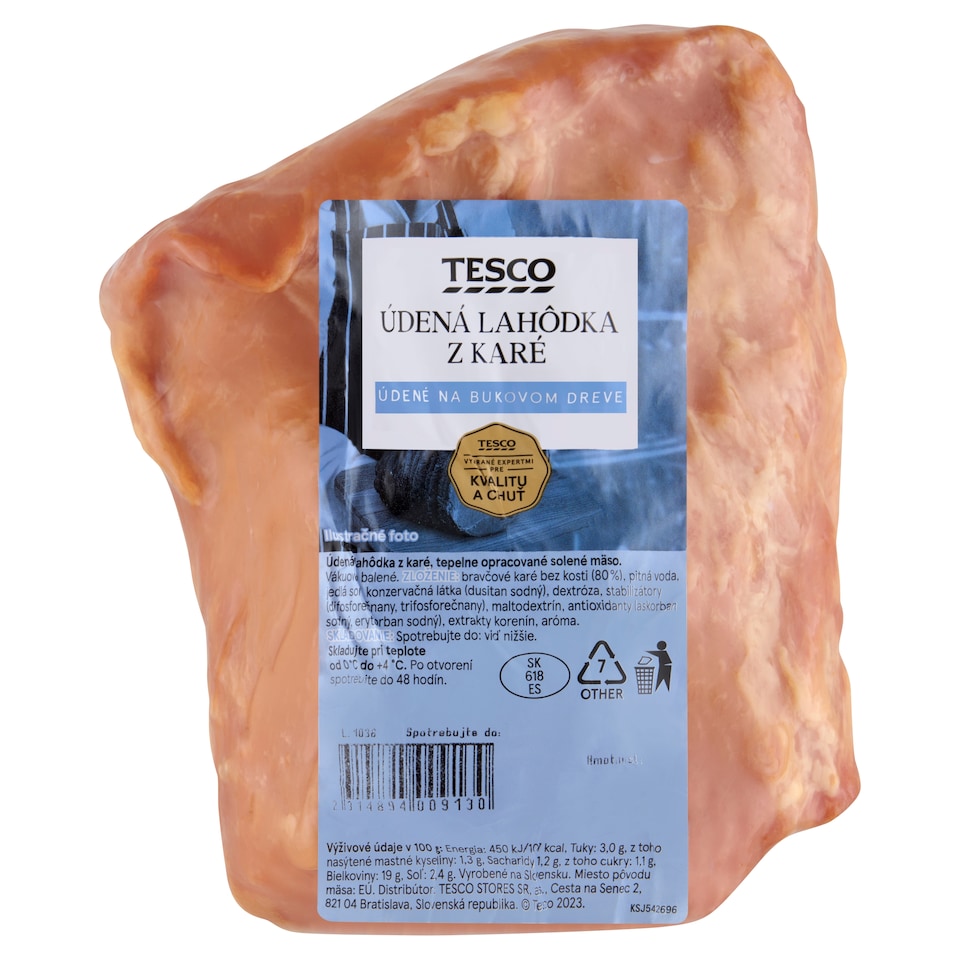 Tesco Údená lahôdka z karé