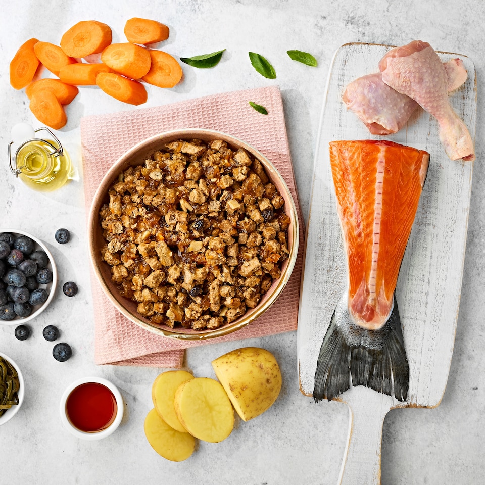 image 1 of Naturo Adult Dog Food Grain & Gluten Free Salmon 390G