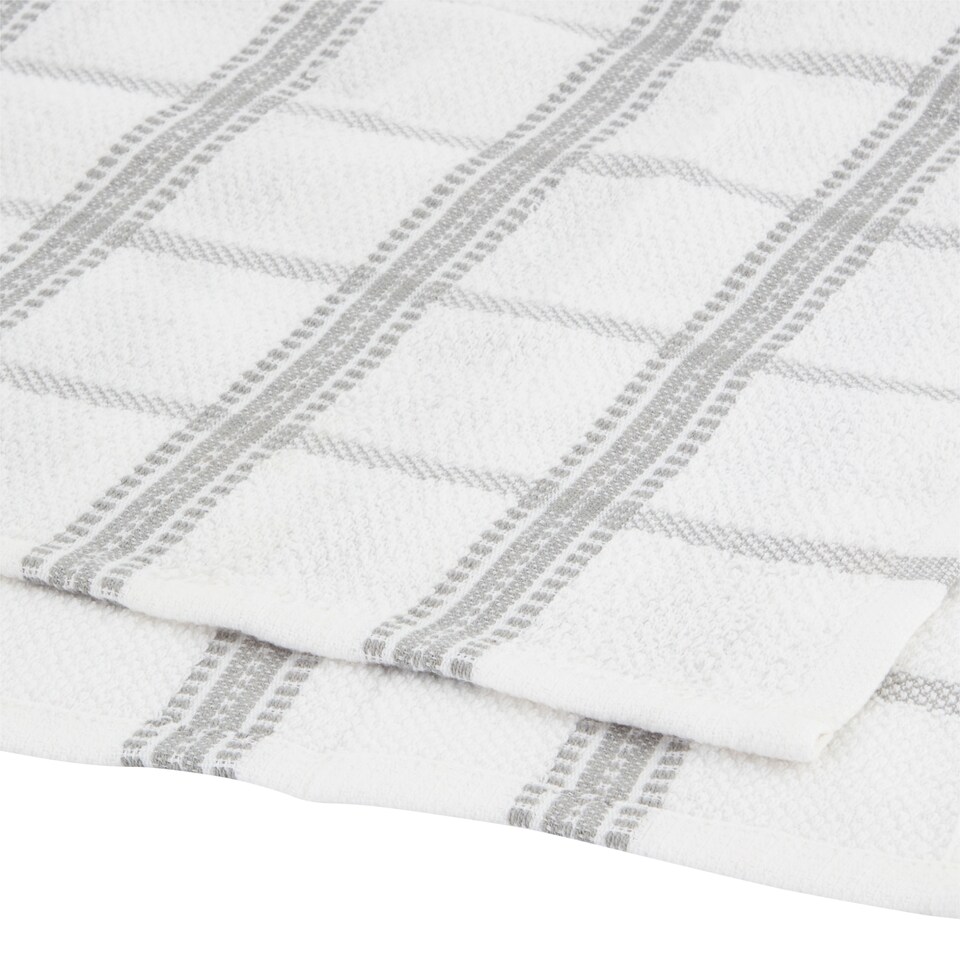 Tesco Home Terry szürke konyharuha 42 cm x 62 cm 5 db 1. kép