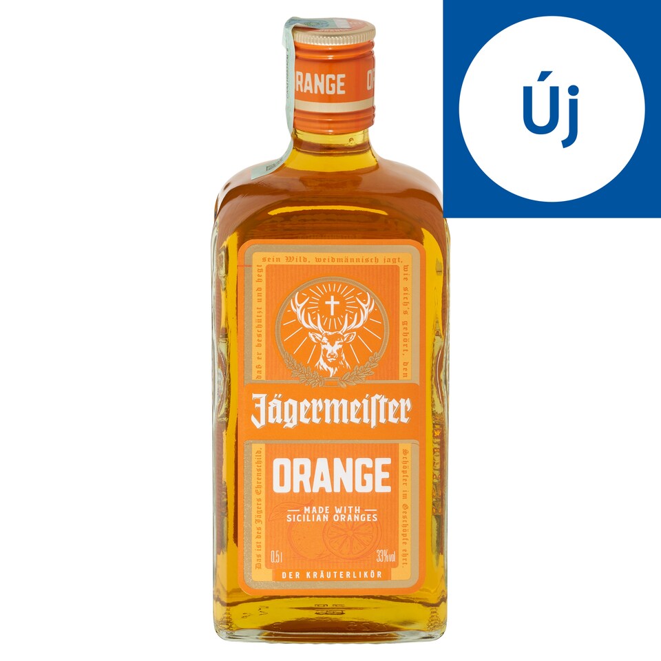 Jägermeister Orange Herbal Liqueur 33% 0,5 l