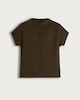 image 4 of F&F High Neck Short Sleeved Co-ord Top with Cotton in Olive
