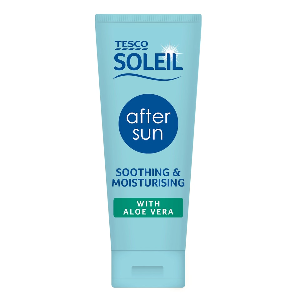 image 1 of Tesco Soleil After Sun Lotion Aloe Vera 200Ml