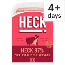 Heck 10 Pork Chipolatas 340G