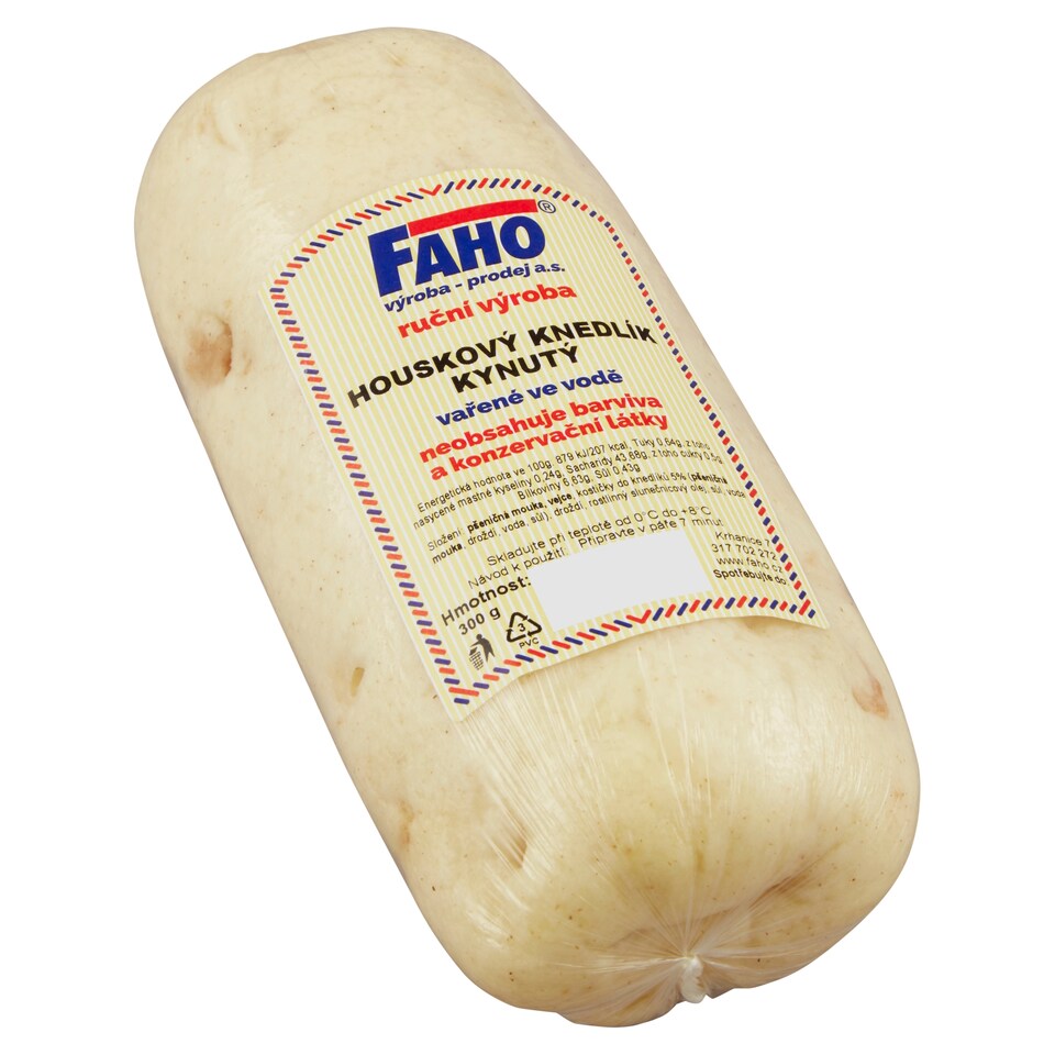 Obrázek 1 pro produkt Faho Houskový knedlík kynutý 300g