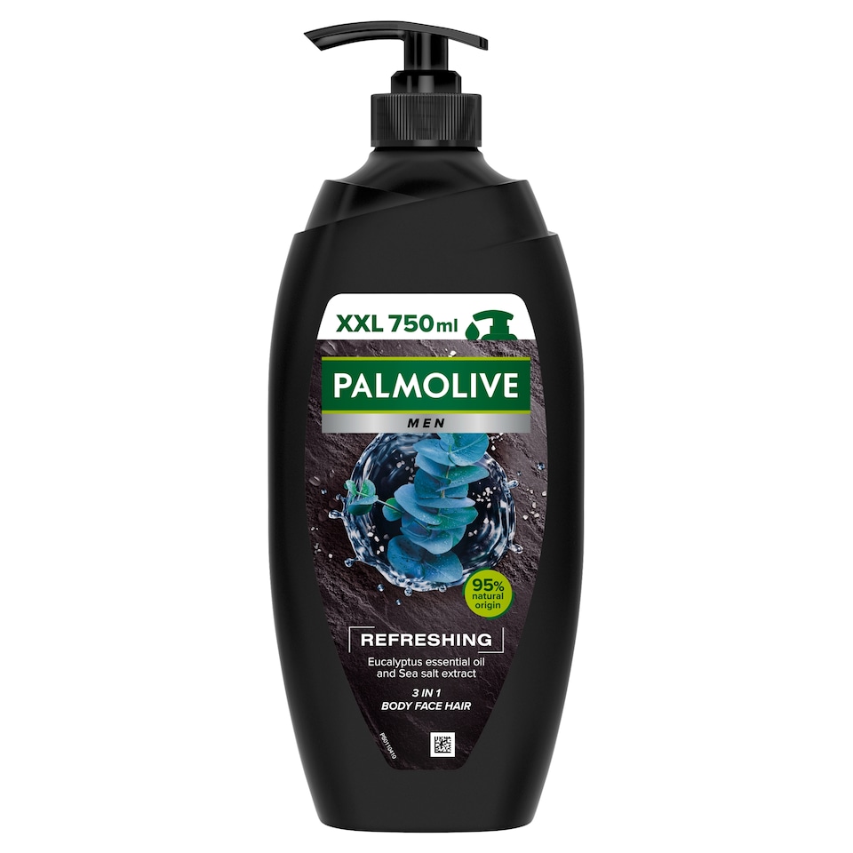 obrázok 1 z Palmolive For Men Refreshing sprchový gél pre mužov 3v1 pumpa 750ml
