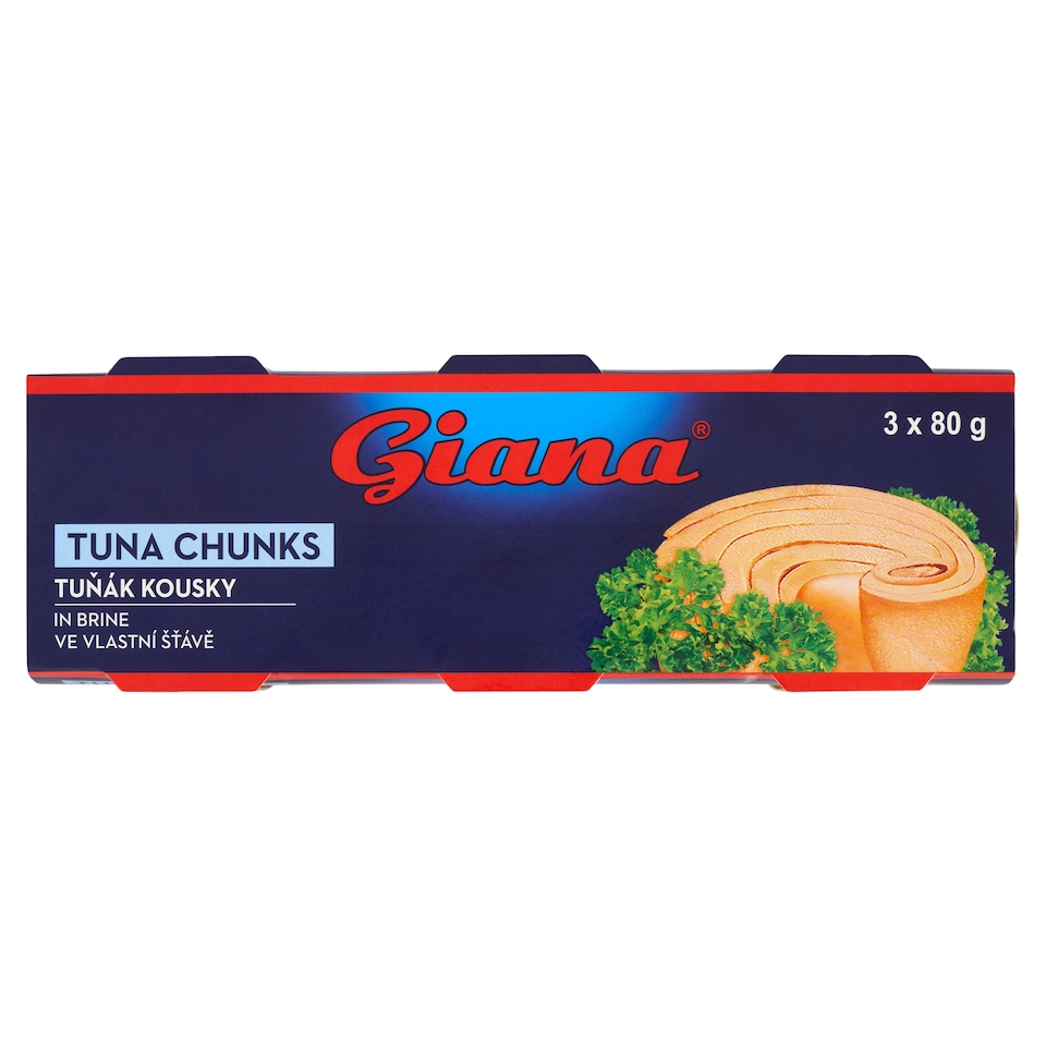 image 1 of Giana Tuna Chunks in Brine 3 x 80 g (240 g)