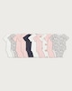 image 2 of F&F Baby 10-Pack Pure Cotton Printed Short Sleeved Bodysuits in Multi