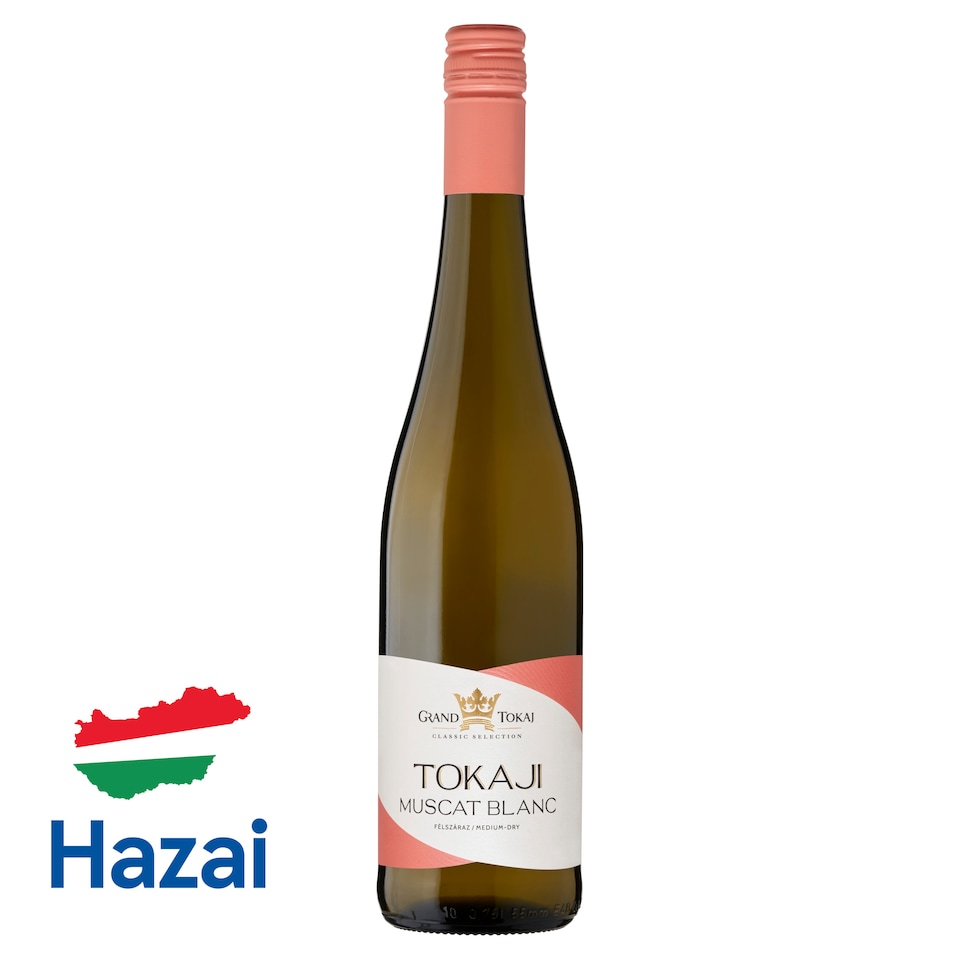 Grand Tokaj Classic Selection Tokaji Muscat Blanc félszáraz fehérbor 10,5% 0,75 l  1. kép