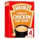 image 1 of Heinz Cream Of Chicken Cup Soup 4 Pack 68G