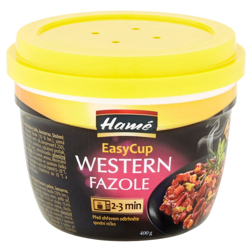 Obrázek 1 pro produkt Hamé Easy Cup Western fazole 400g