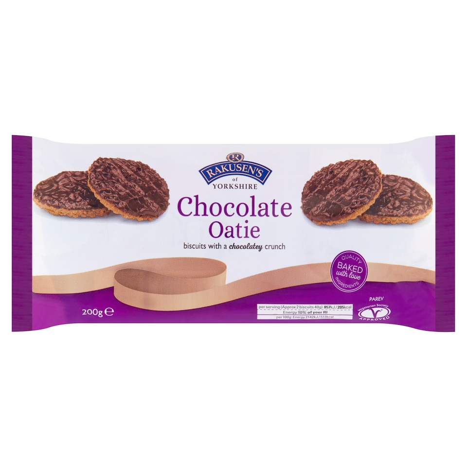 Rakusens Kosher Chocolate Oaties 200G