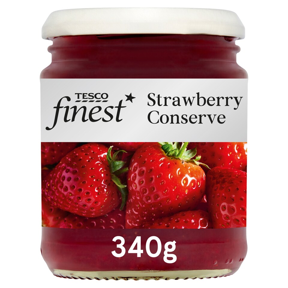 Tesco Finest szamóca extradzsem 340 g