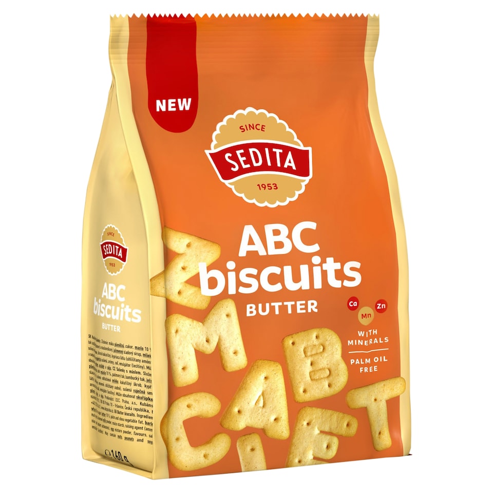 Sedita ABC Biscuits Butter 170g