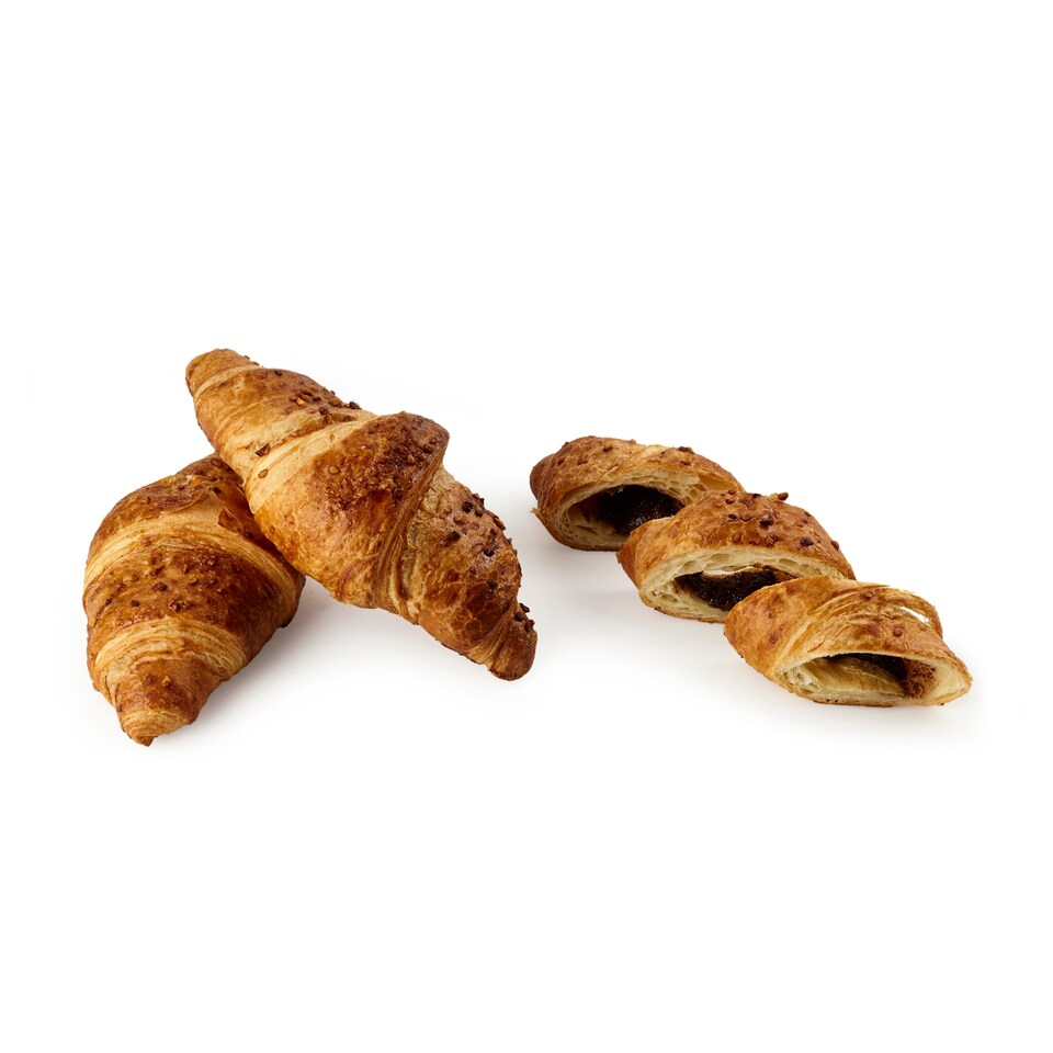 Obrázek 1 pro produkt Croissant s oříškovokakaovou náplní s máslem 72g