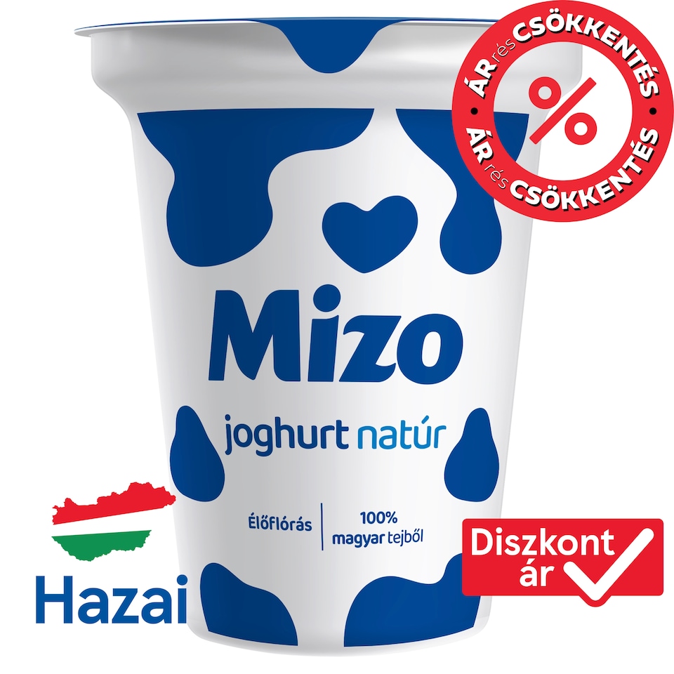 Mizo natúr joghurt 330 g  1. kép