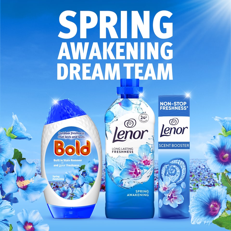 image 1 of Bold Washing Gel Spring Awakening 26 Washes 858ml