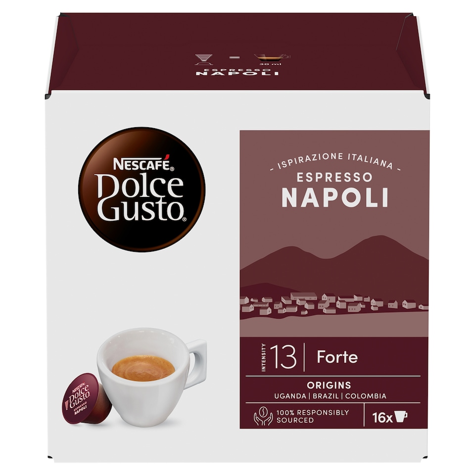 NESCAFÉ Dolce Gusto Espresso Napoli Coffee Capsule 16 x 8 g (128 g)