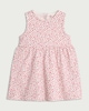 image 1 of F&F Baby Pure Cotton Floral Print Sleeveless Dress in Red