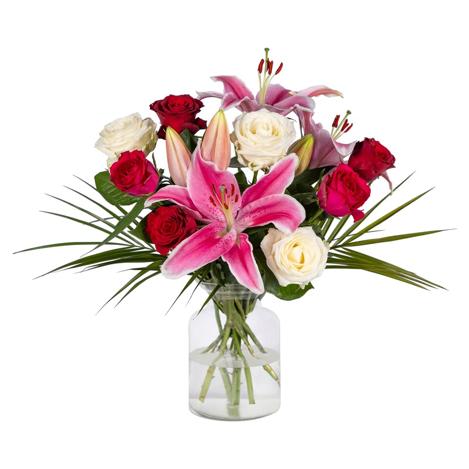 Finest Rose & Lily Bouquet