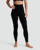 image 1 of F&F Thermal Footless Tights in Black