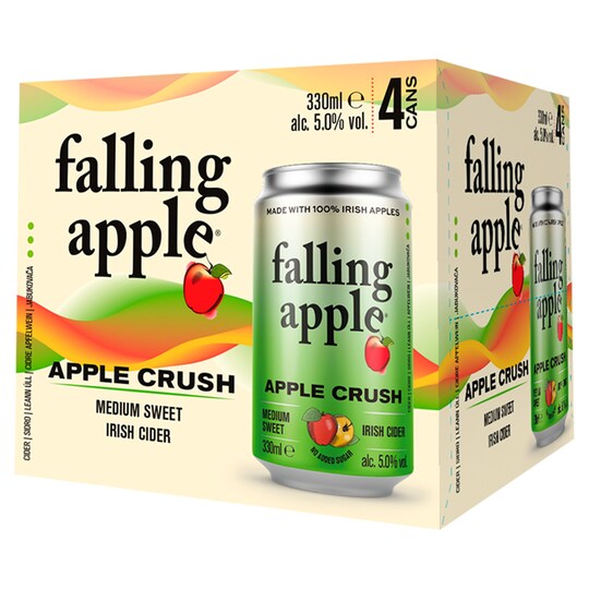 Falling Apple Apple Crush Irish Cider 4X330ml