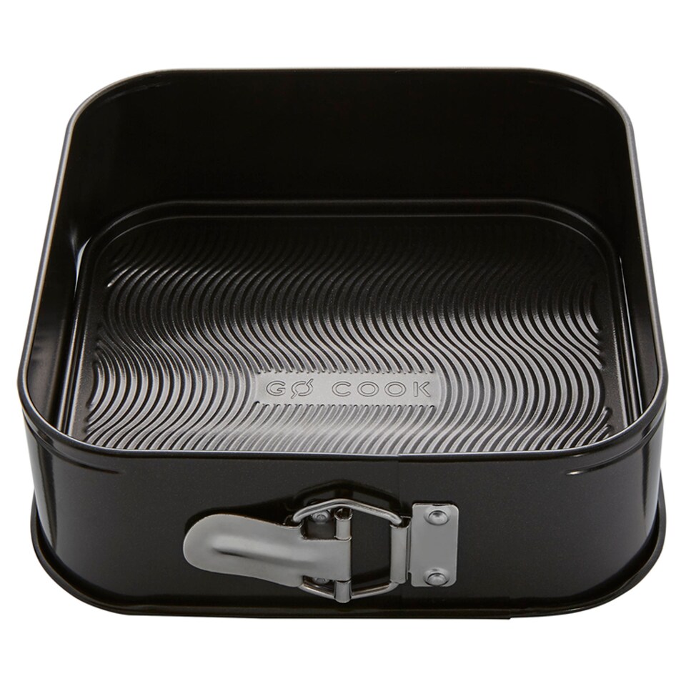 Go Cook Square Spring Form Cake Tin21cm