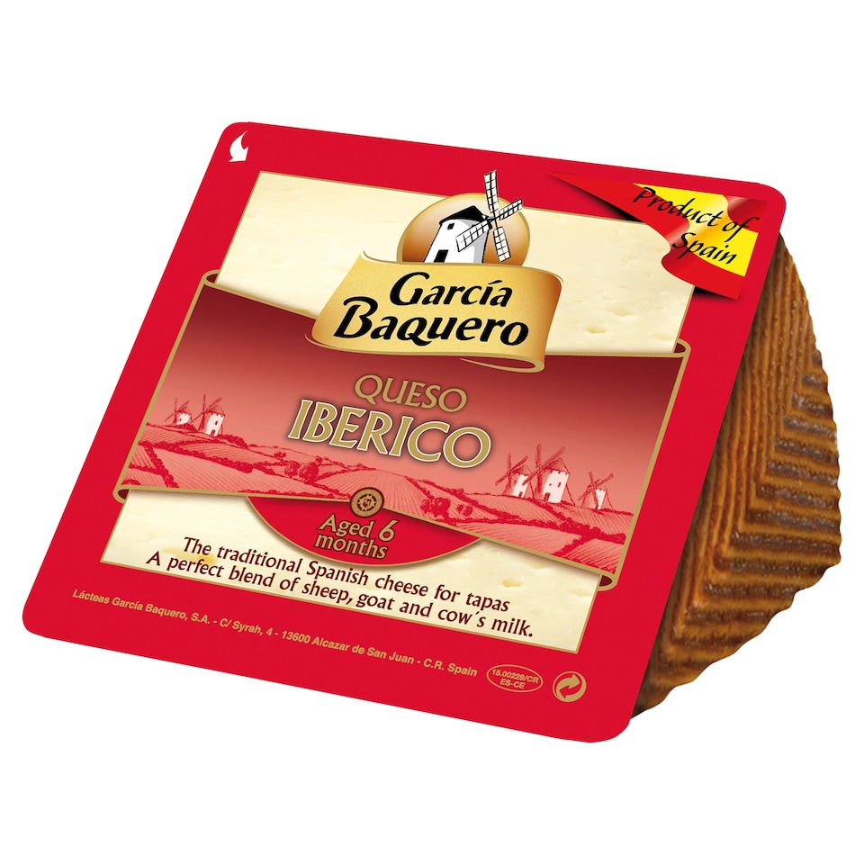 García Baquero Iberico darabolt zsírdús félkemény sajt 150 g