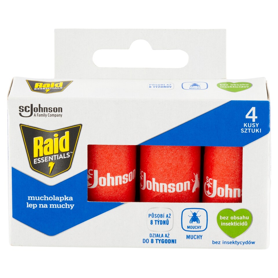 obrázok 1 z Raid Essentials Mucholapka 4 ks