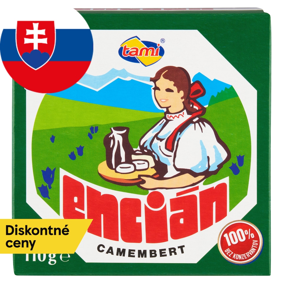 obrázok 1 z Tami Encián Camembert 110 g