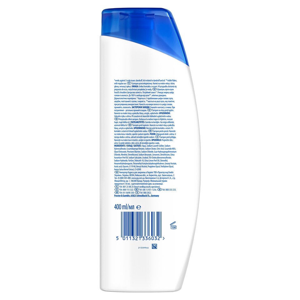 obrázok 1 z Head & Shoulders Citrus Fresh  Šampón Proti Lupinám 400ml