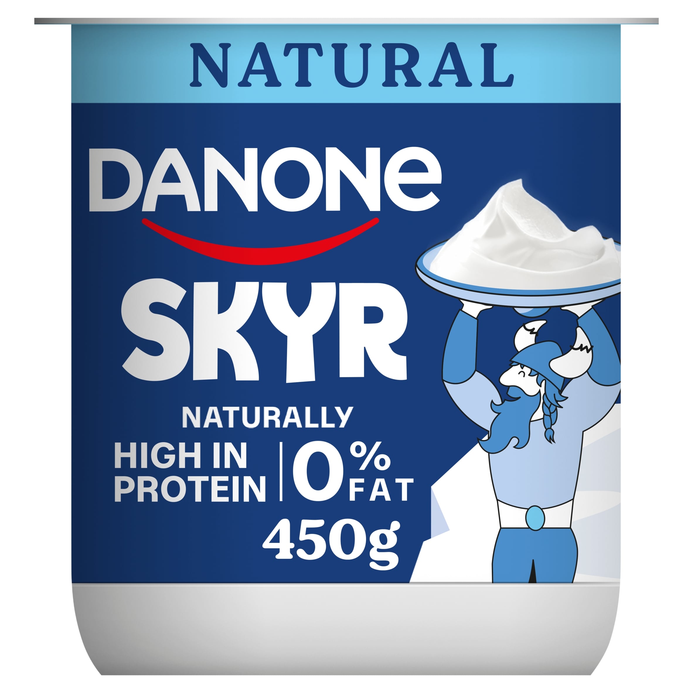 Danone Skyr 0% Fat High Protein Natural Yoghurt 450g