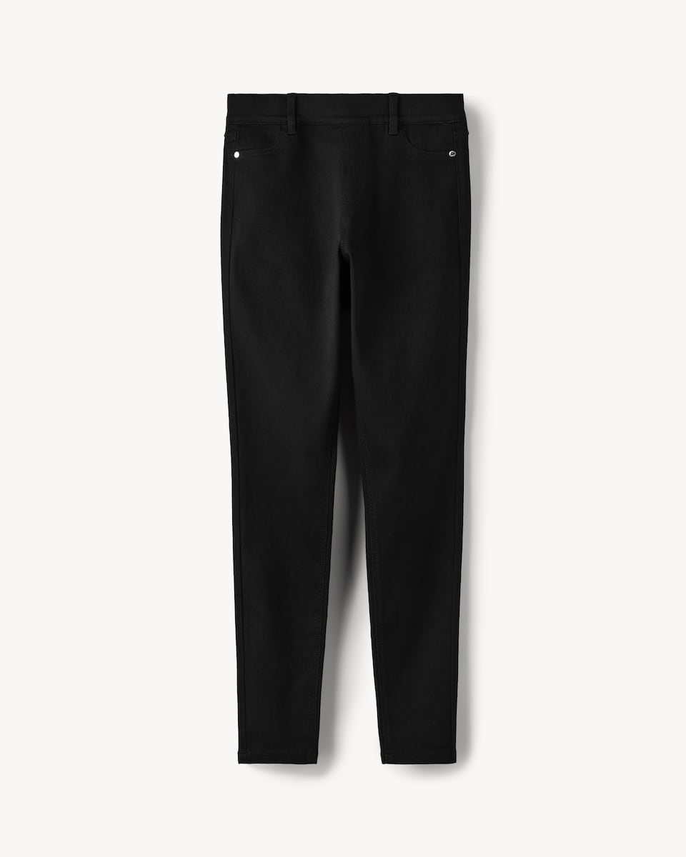 image 1 of F&F High Rise Jeggings in Black
