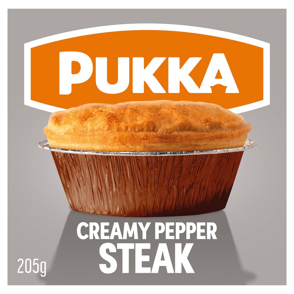 Pukka Creamy Pepper Steak Pie