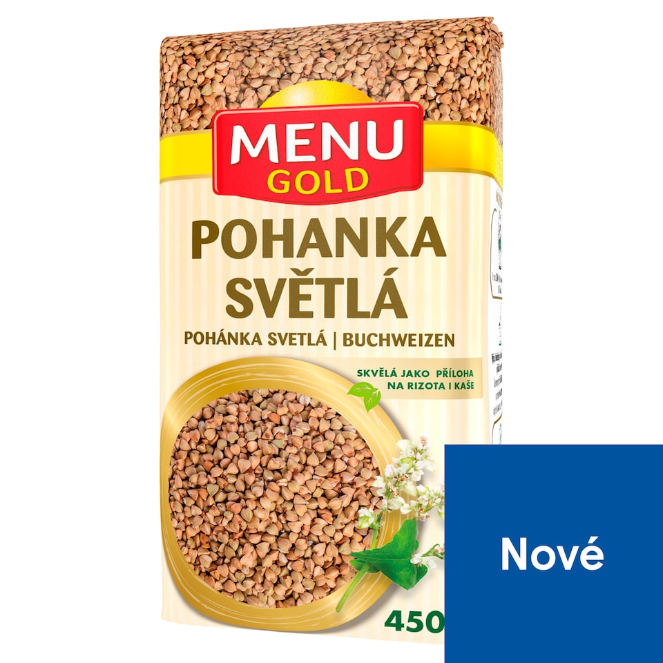 Menu Gold Pohanka světlá 450g