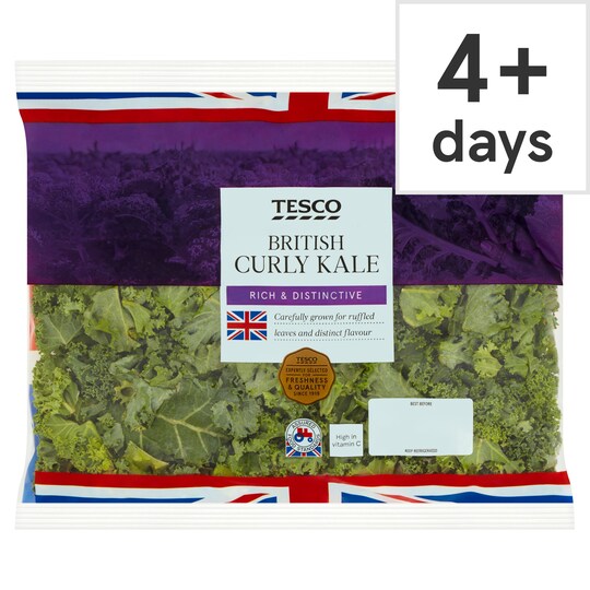 Tesco Curly Kale 180G Tesco Groceries