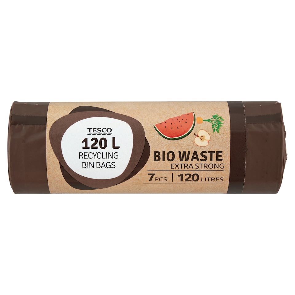 Tesco Recycling Bing Bags 120L 7 pcs
