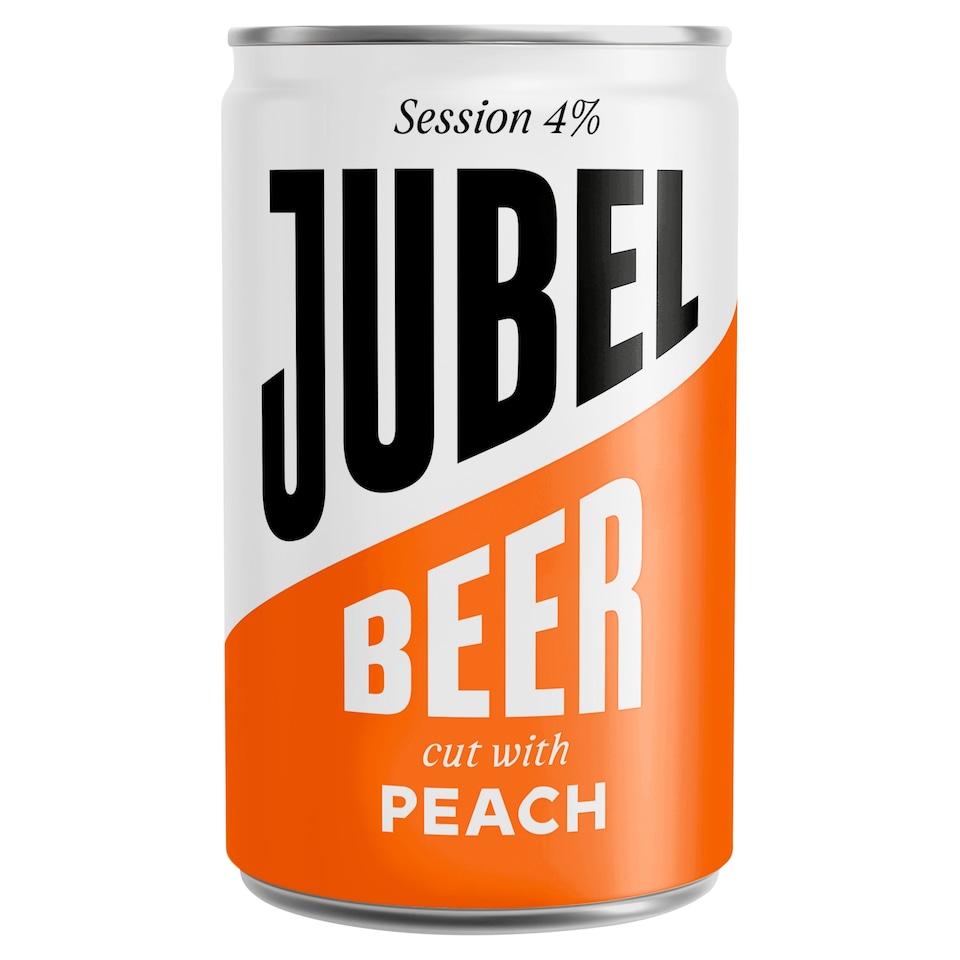 Free Sample - Jubel Peach Lager (150ml can)
