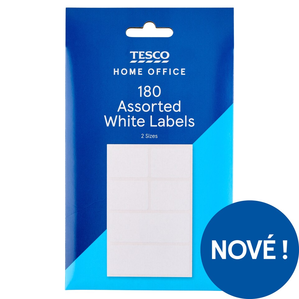 Tesco Home Office Samolepicí štítky 180 ks