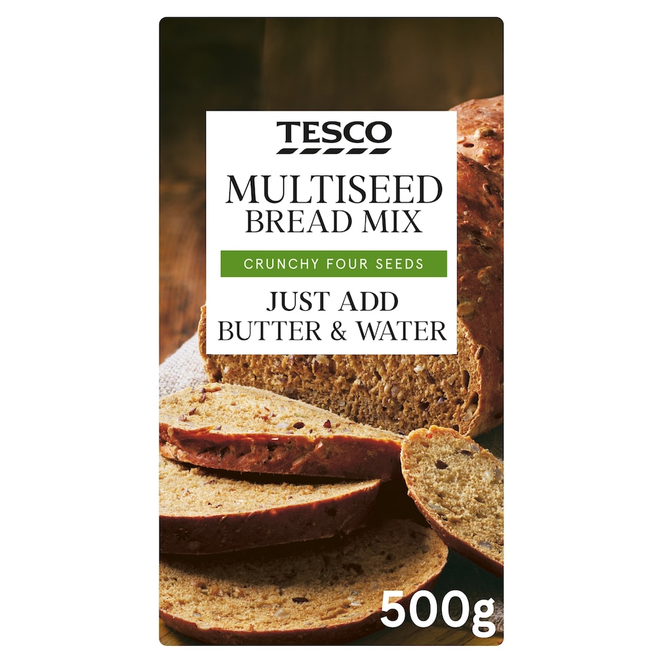 Tesco Multiseed Bread Mix 500G