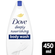 Dove Deeply Nourishing Body Wash Shower Gel 450ml