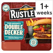 Rustlers Double Decker Cheese Burger 237G