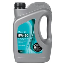 Tesco 5W30 Fully Synthetic Oil High Mileage 2L