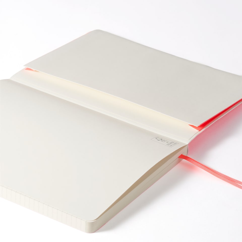image 1 of Paperchase Agenzio Large Punch Ruled Notebook